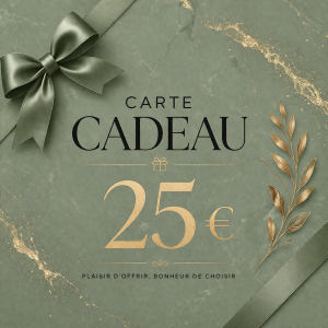 Carte cadeau 25 euros
